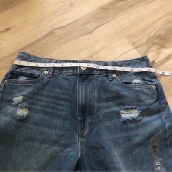 NEW!!! Aeropostale Distressed Mom Jeans - Picture 10 of 11